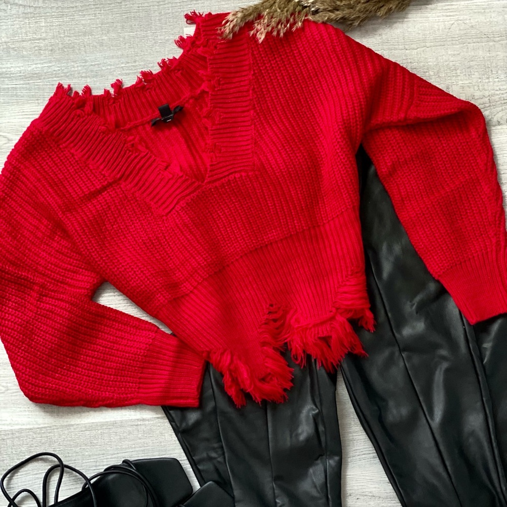 Off the shoulder sweater